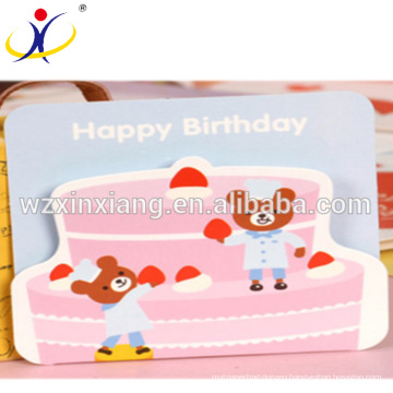 Full color printing greeting birthday card,best wishes happy birthday card,happy birthday card design